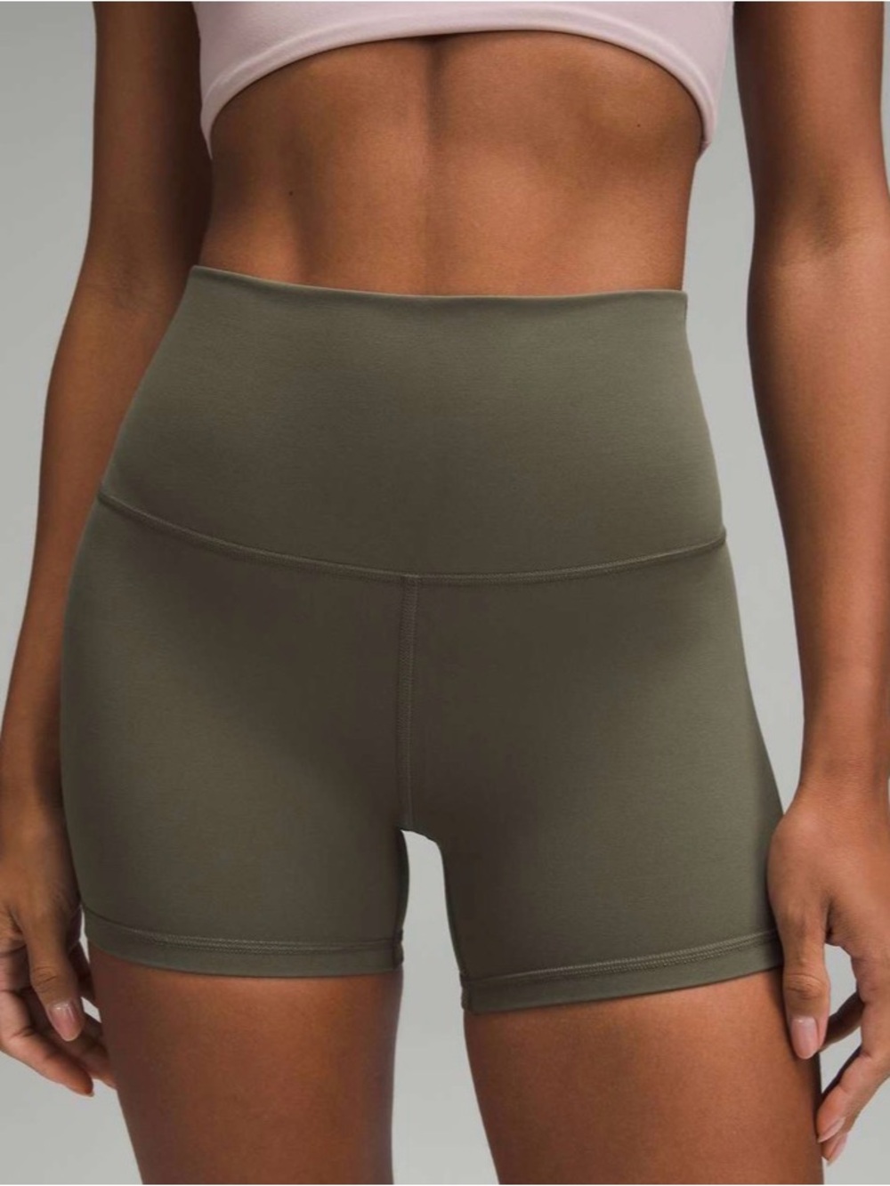 Lululemon Align High-Rise Short 4" in Army Green Size 4